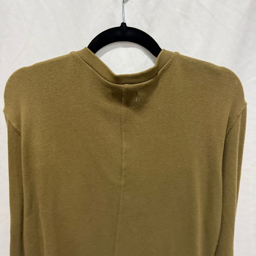 Banks Journal Organic Cotton Cardigan Snap Front Minimalist Streetwear Large - Picture 9 of 11